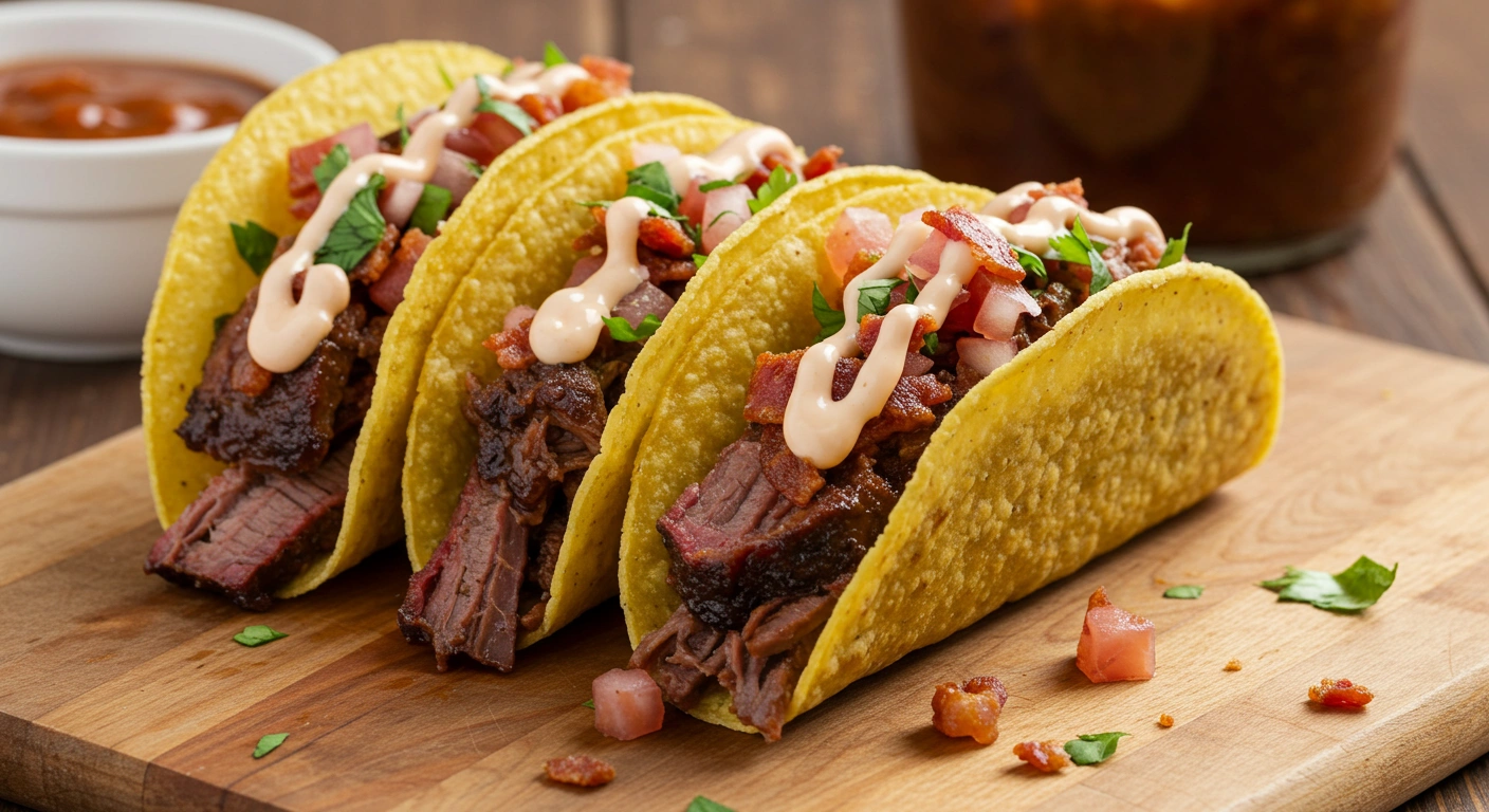 Brisket Walking Tacos